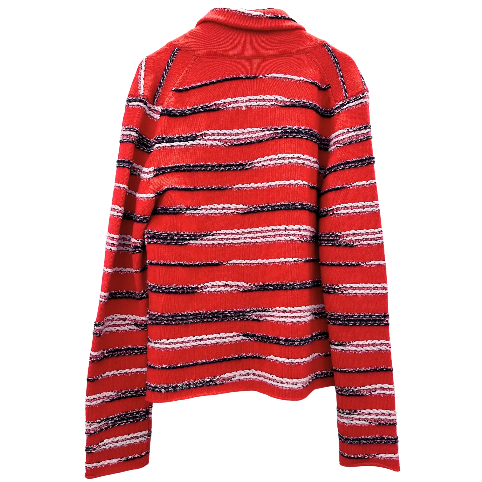 Red Striped Cardigan (Pre-loved)