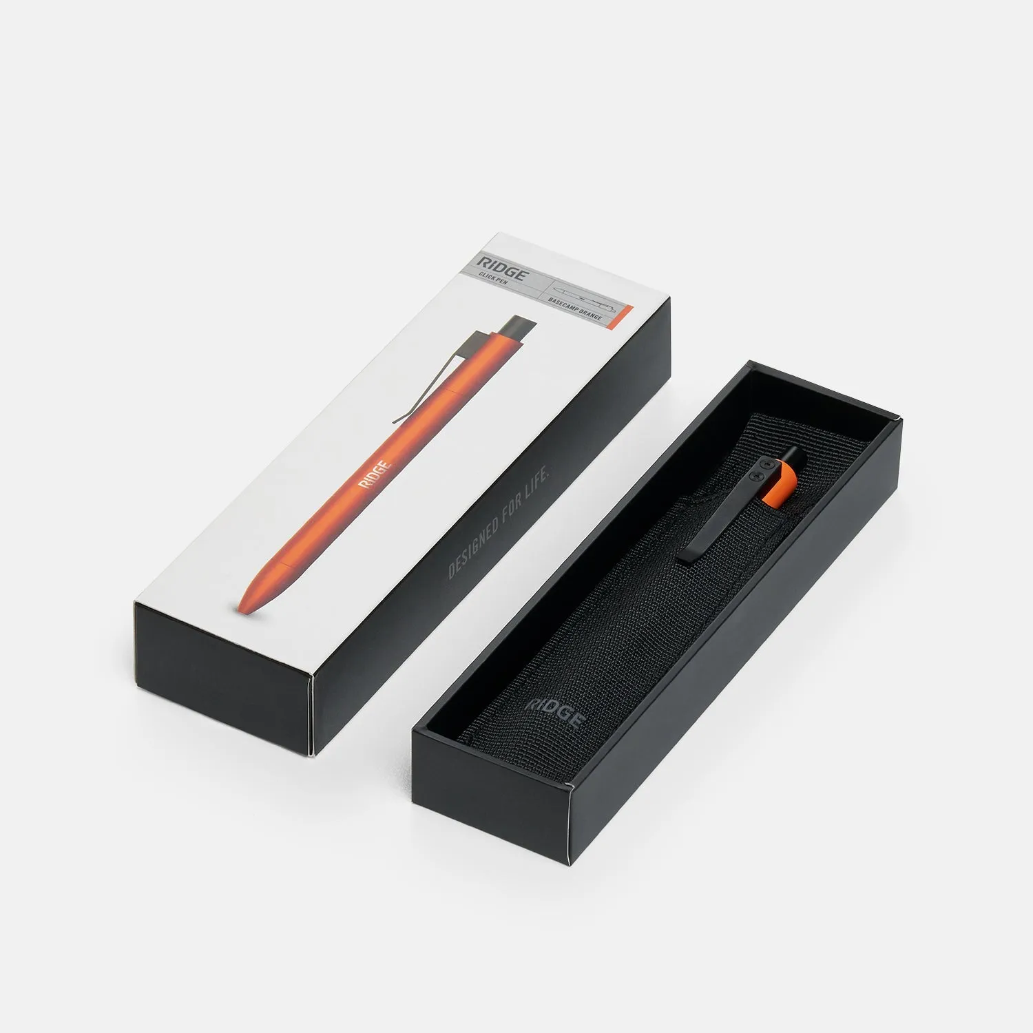 Ridge Click Pen - Basecamp Orange