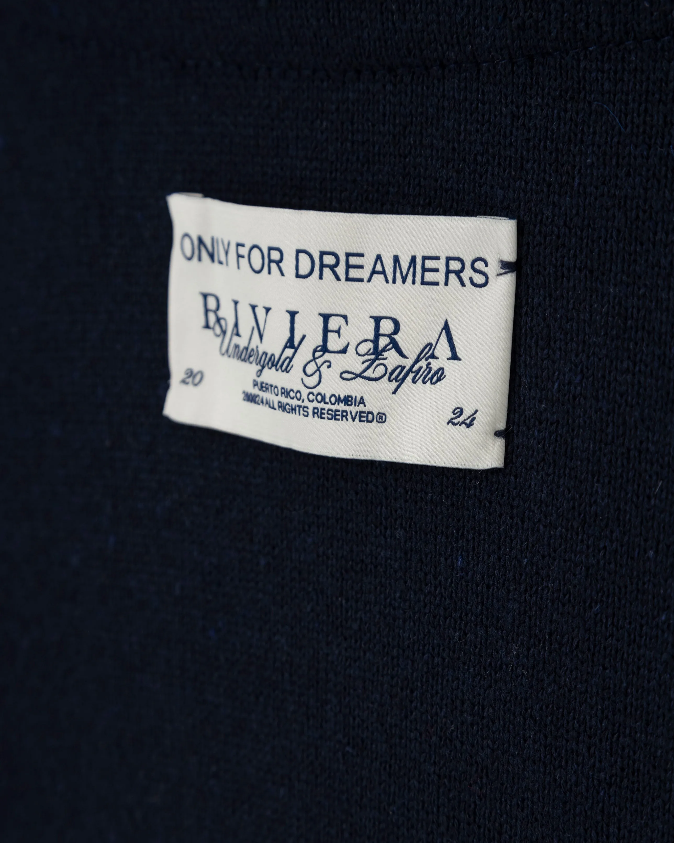 Riviera Knit Cardigan Navy