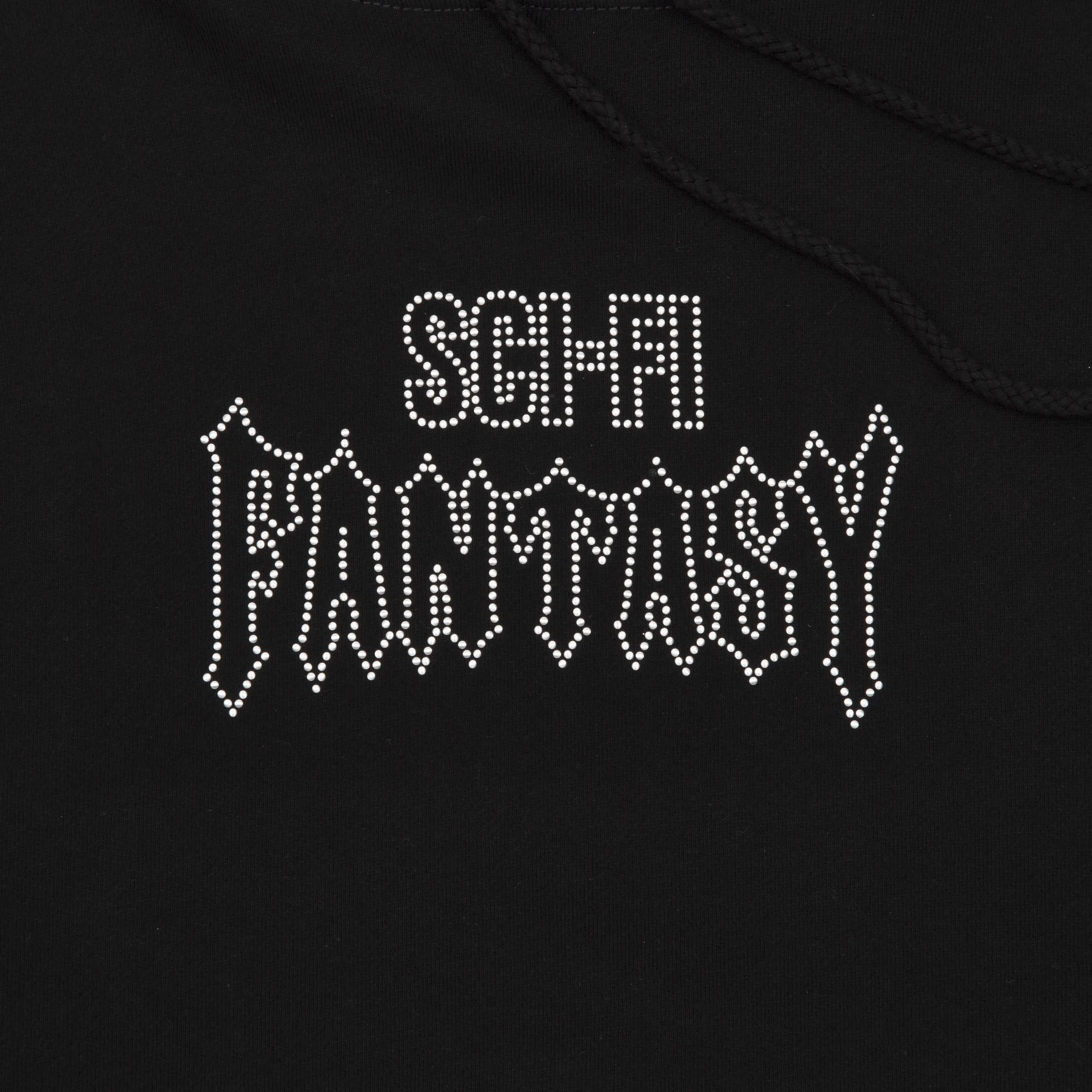 Sci-Fi Fantasy - Biker Studded Hoodie [Black]