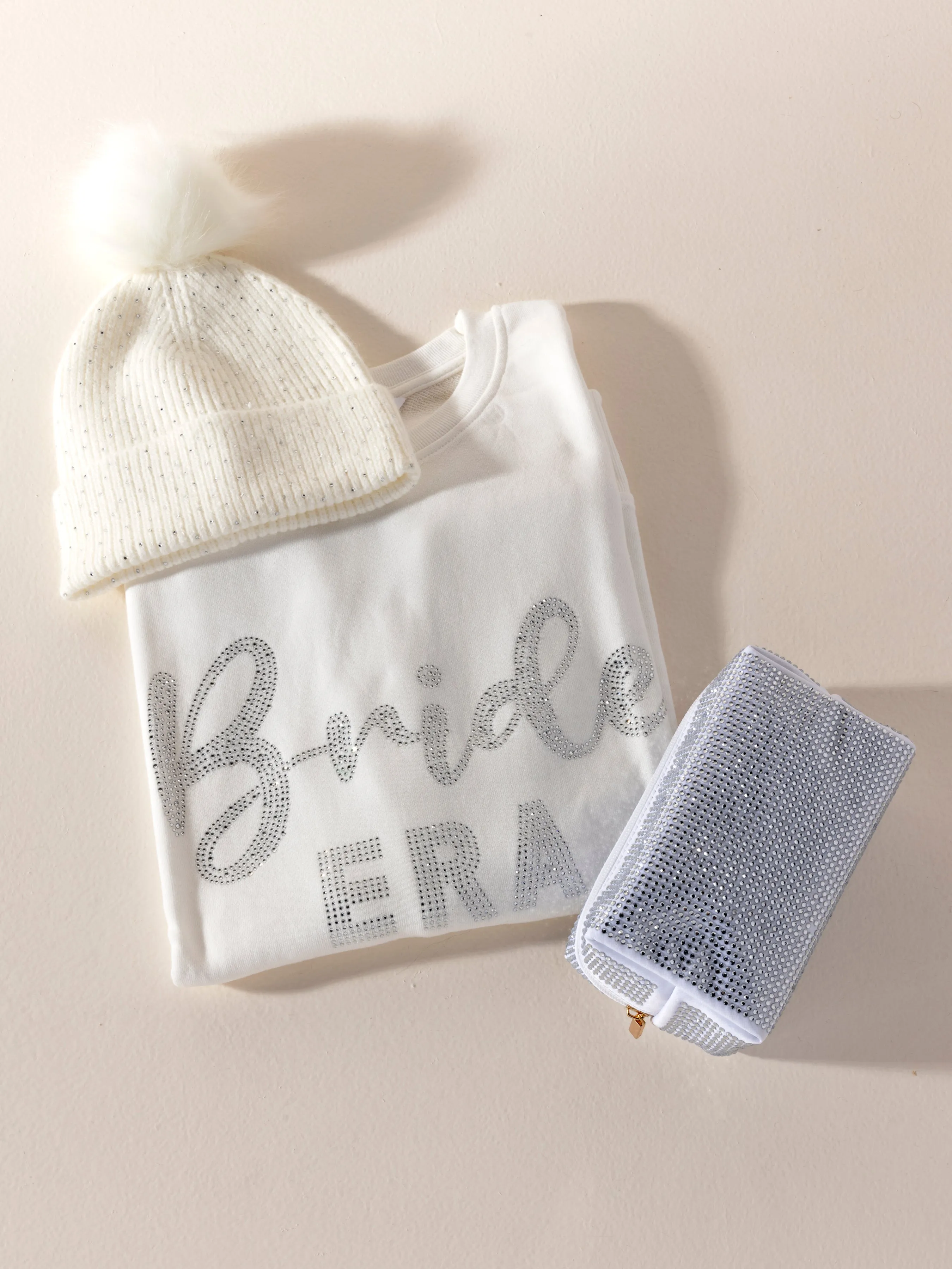 Shiraleah "Bride Era" Sweatshirt, Ivory