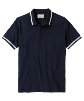 Short-Sleeve Polo Shirt With Contrast Tipping