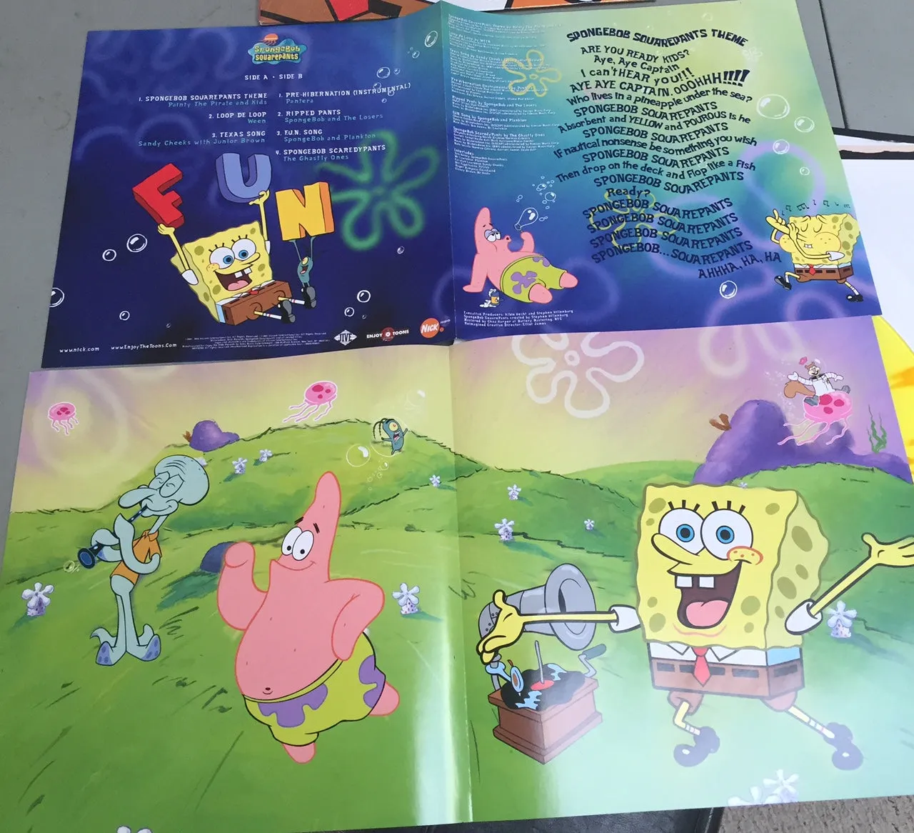 SPONGEBOB SQUAREPANTS ORIGINAL THEME HIGHLIGHTS 12" (ETT005)