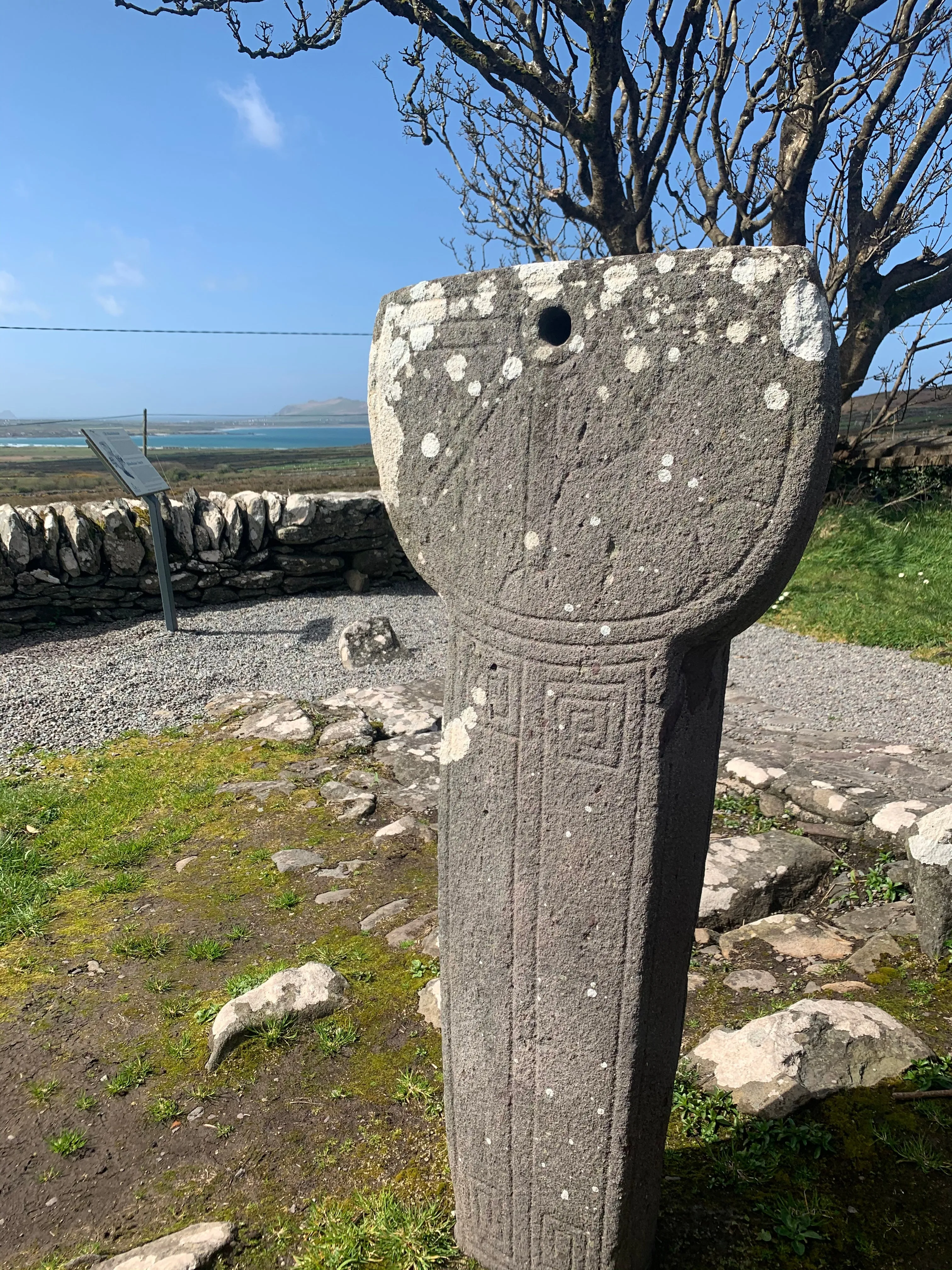 Sundial Standing Stone Pendant