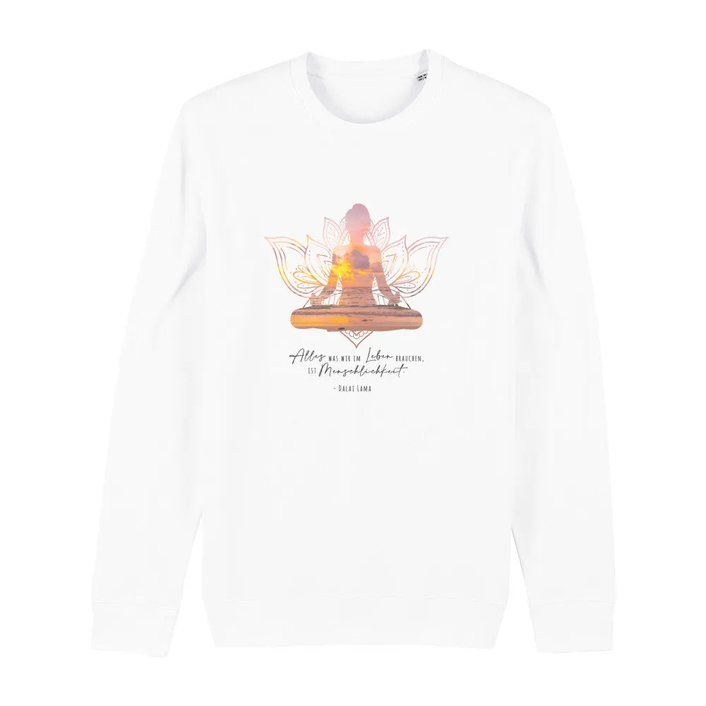 Sweatshirt Bio - Om Pose -