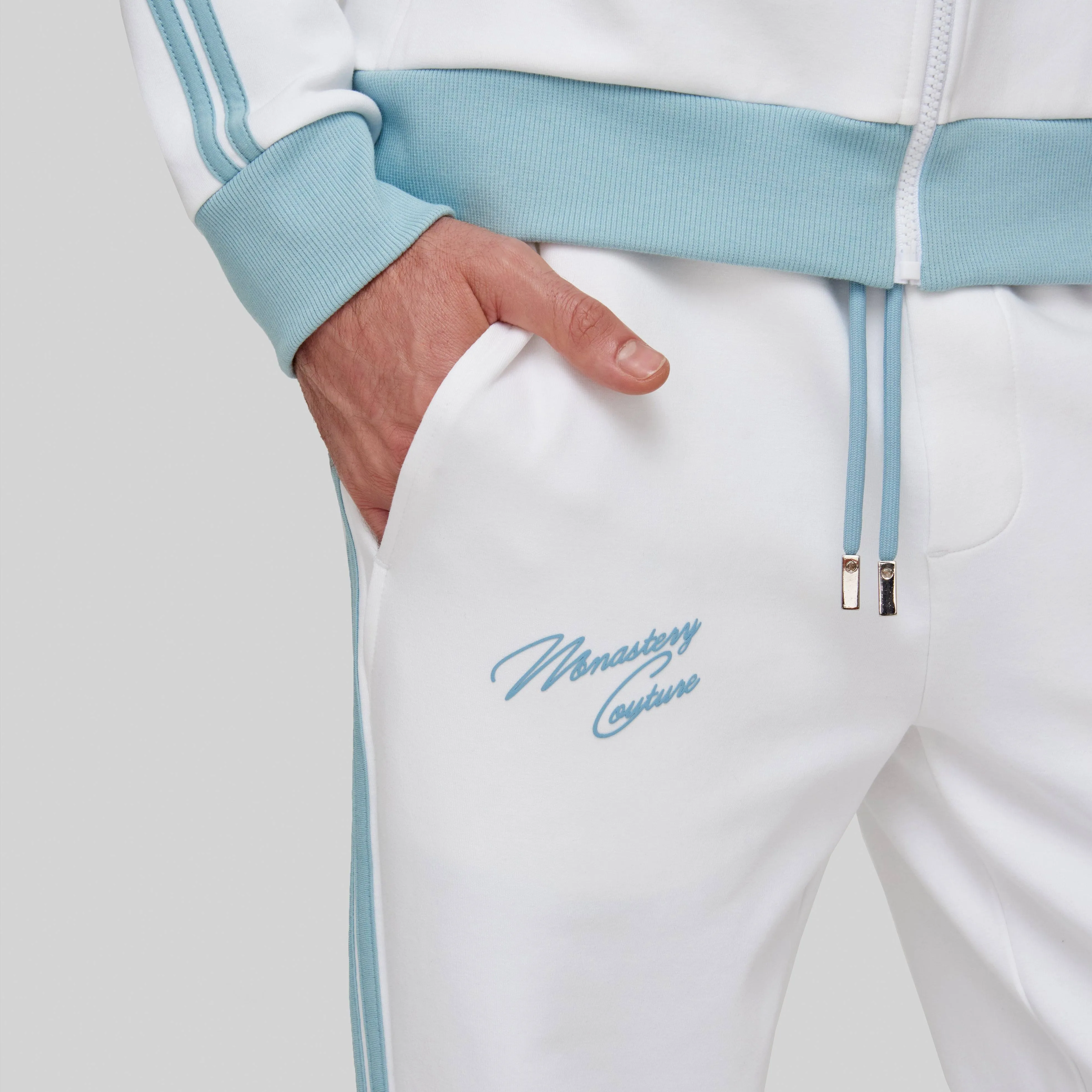 TAIGETO WHITE SPORT TROUSERS