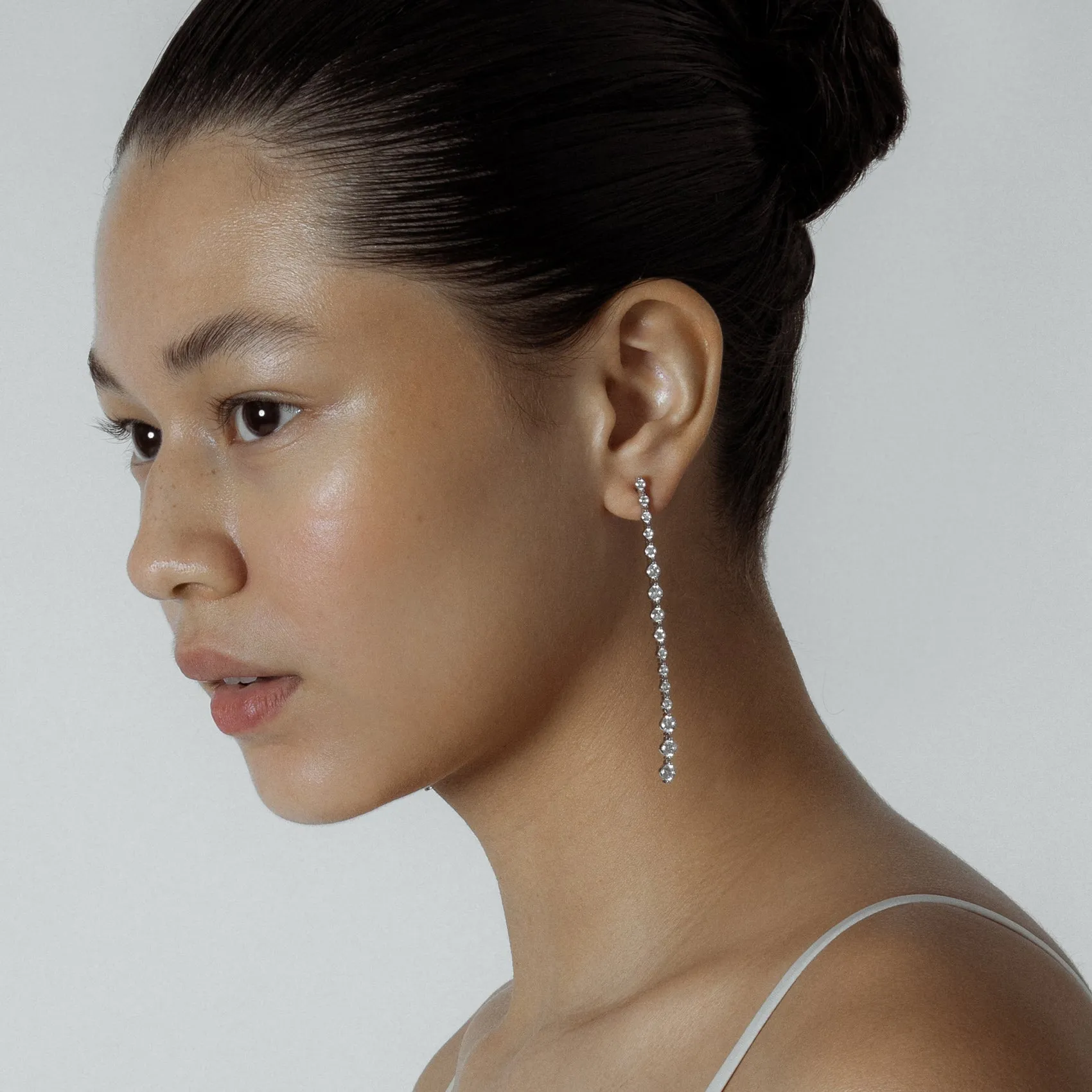 Tennis Drop Earring