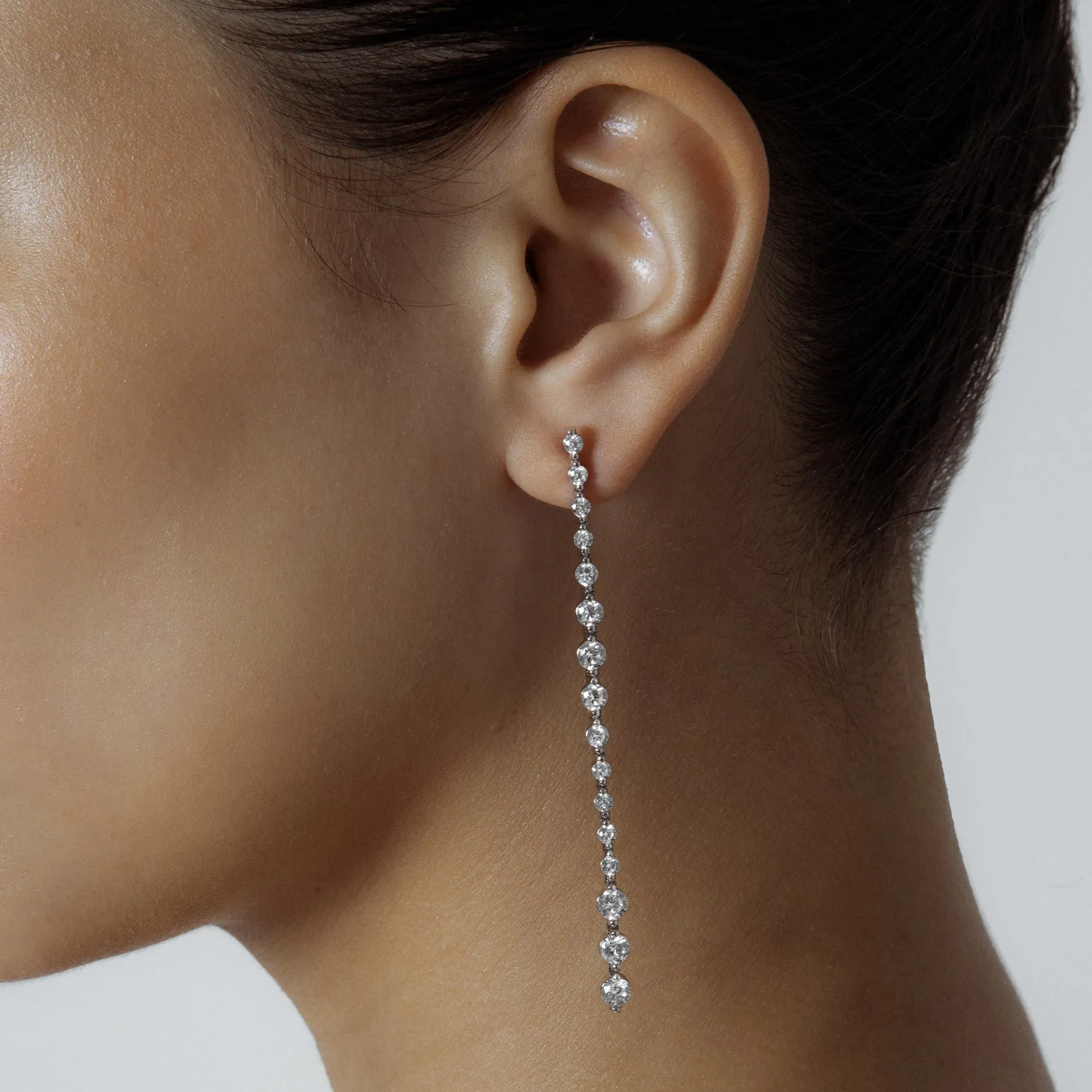 Tennis Drop Earring