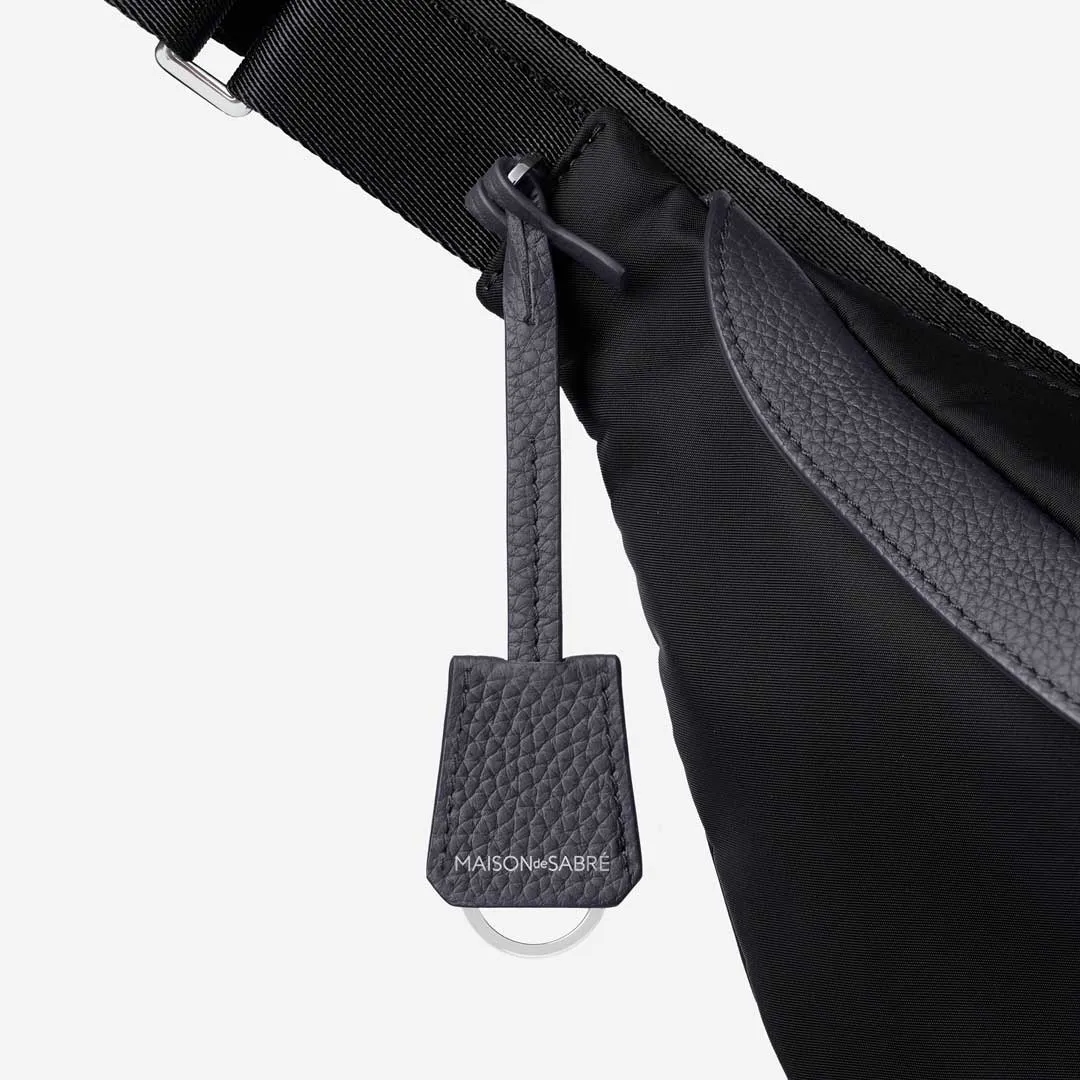 The Resilon™ Nylon Sling Bag - Graphite Grey