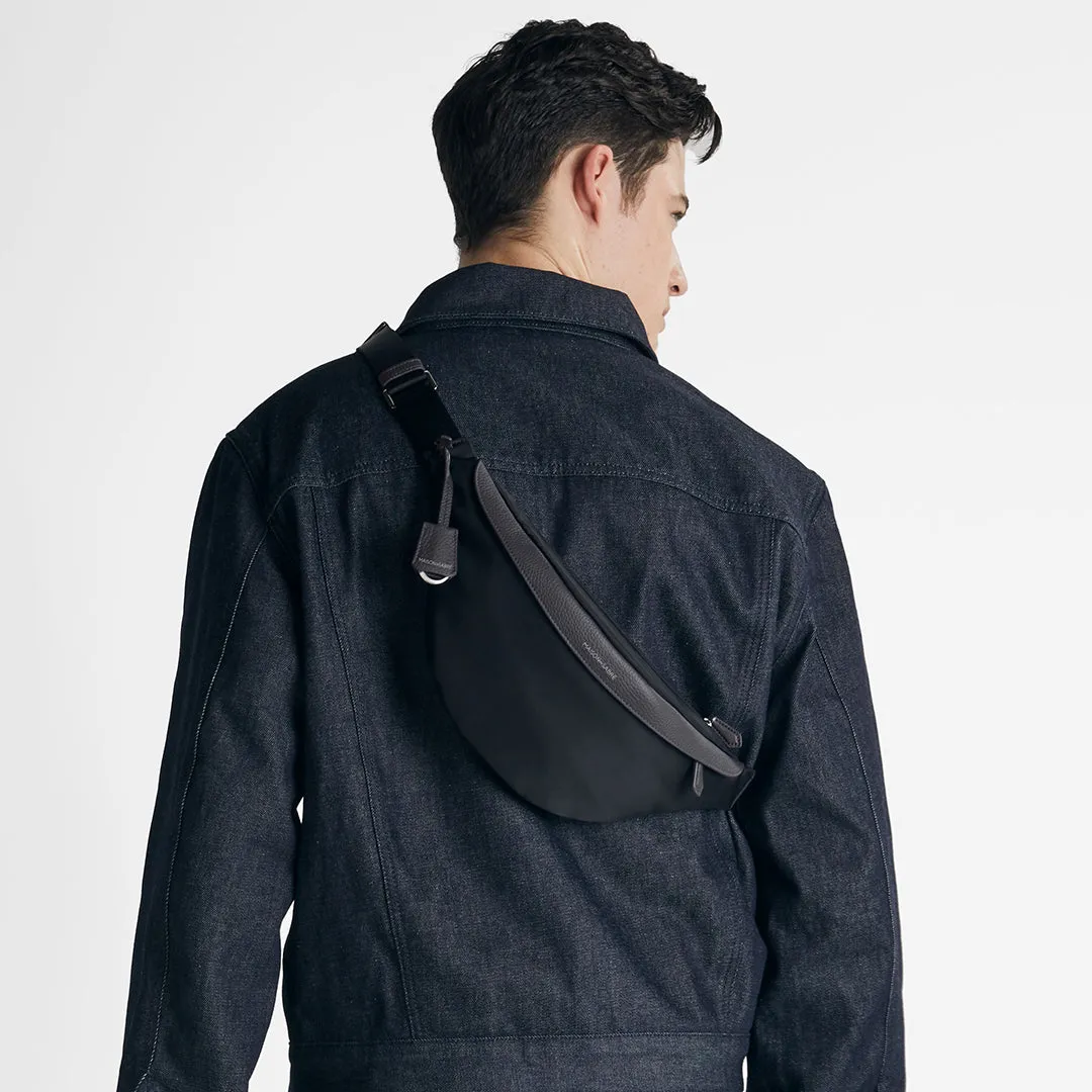 The Resilon™ Nylon Sling Bag - Graphite Grey