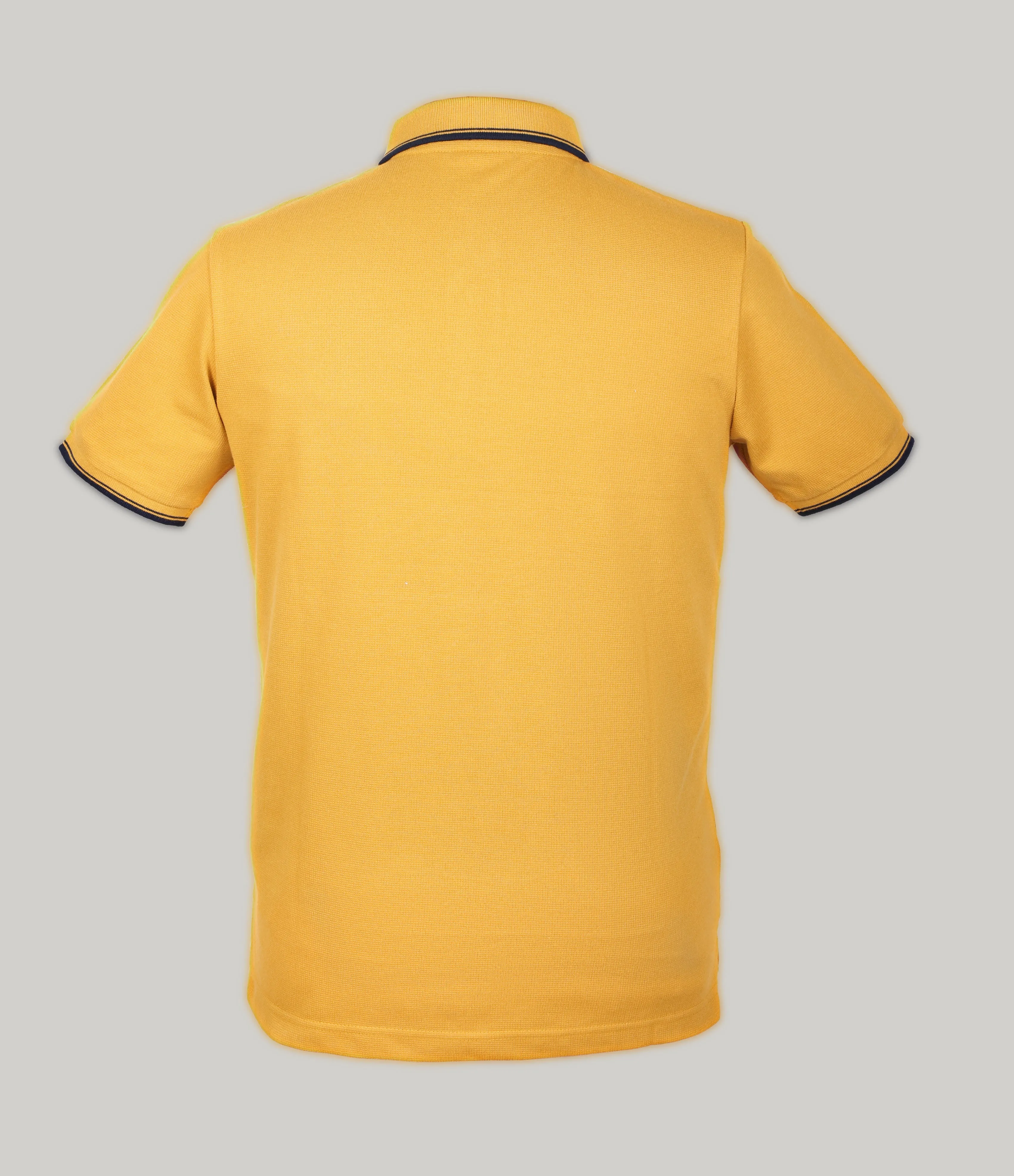 Tipped Collar Solid Polo