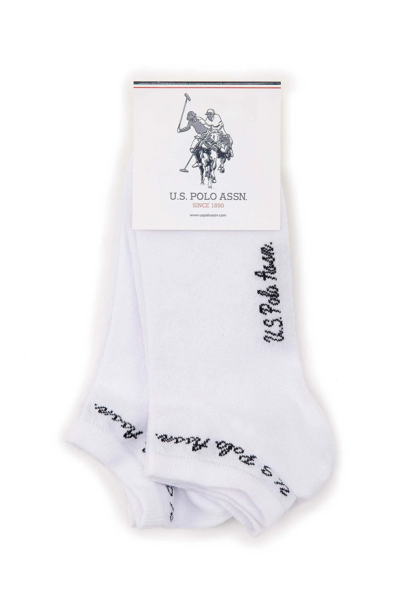 U.S. Polo Assn. Sock CORA 2 Pkt White For women USPSK060