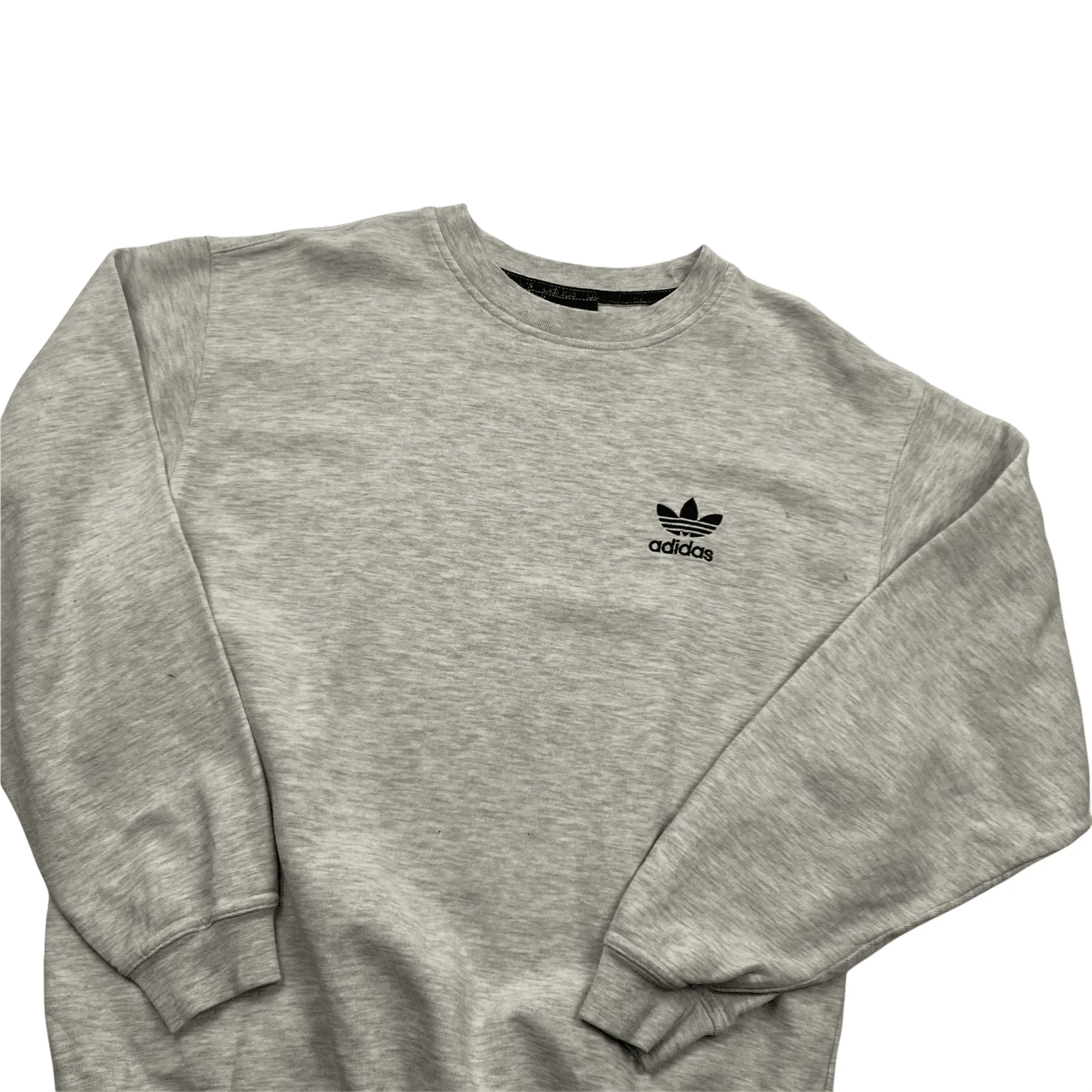 Vintage 90s Grey Adidas Sweatshirt - Medium