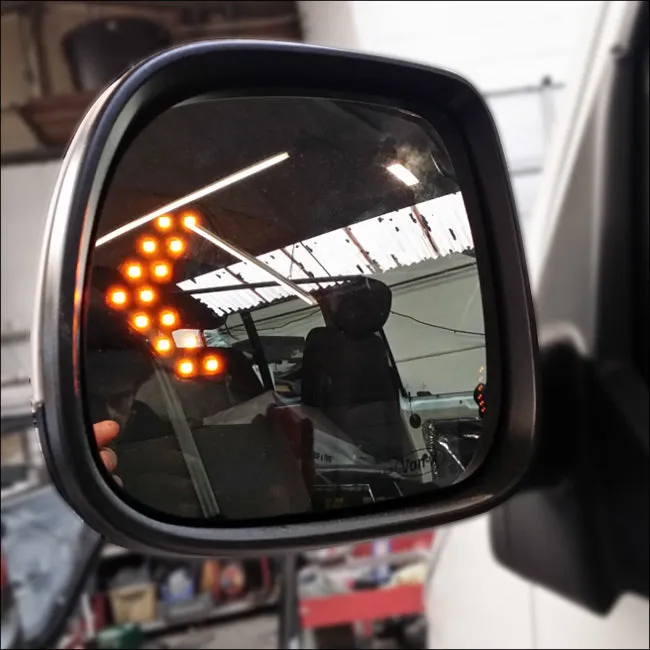 VW T5.1 / T6 LED Wing Mirror Lens Heated