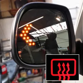 VW T5.1 / T6 LED Wing Mirror Lens Heated