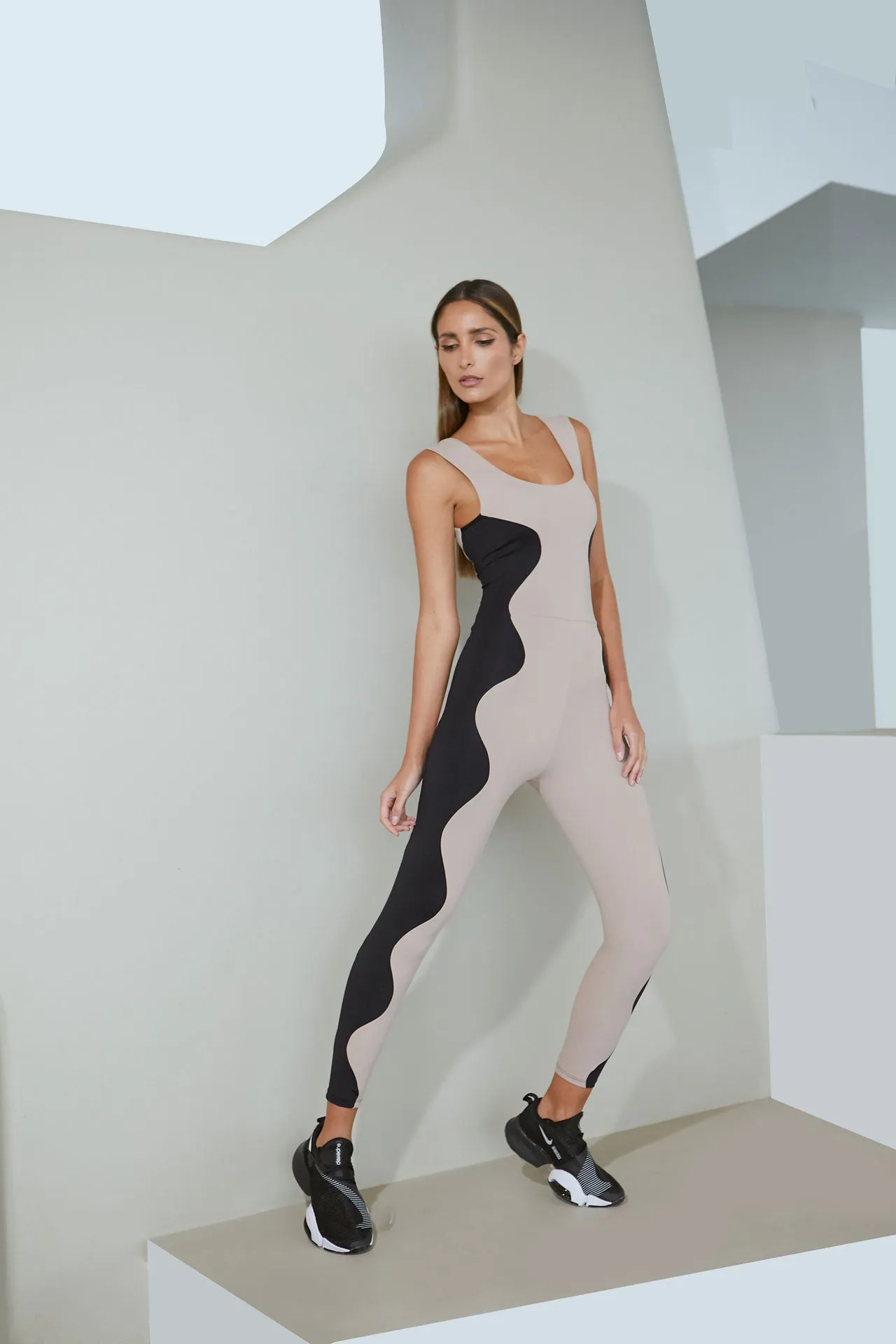 Wave Unitard Shake / Black