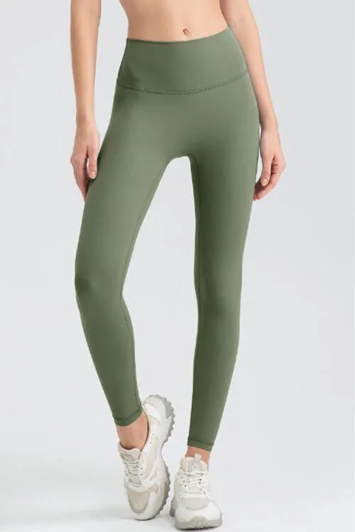 Wide Waistband Sport Leggings