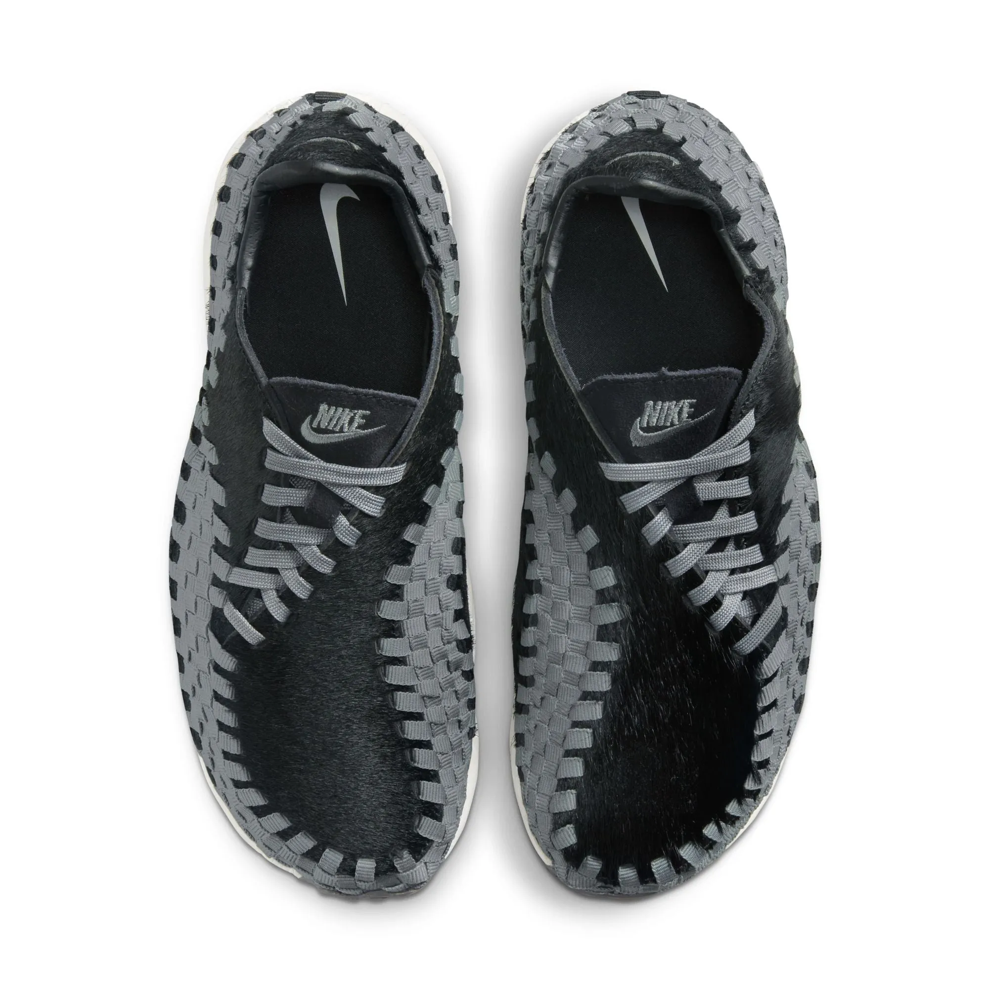 WOMEN'S NIKE AIR FOOTSCAPE WOVEN - BLACK/SMOKE GREY-SAIL