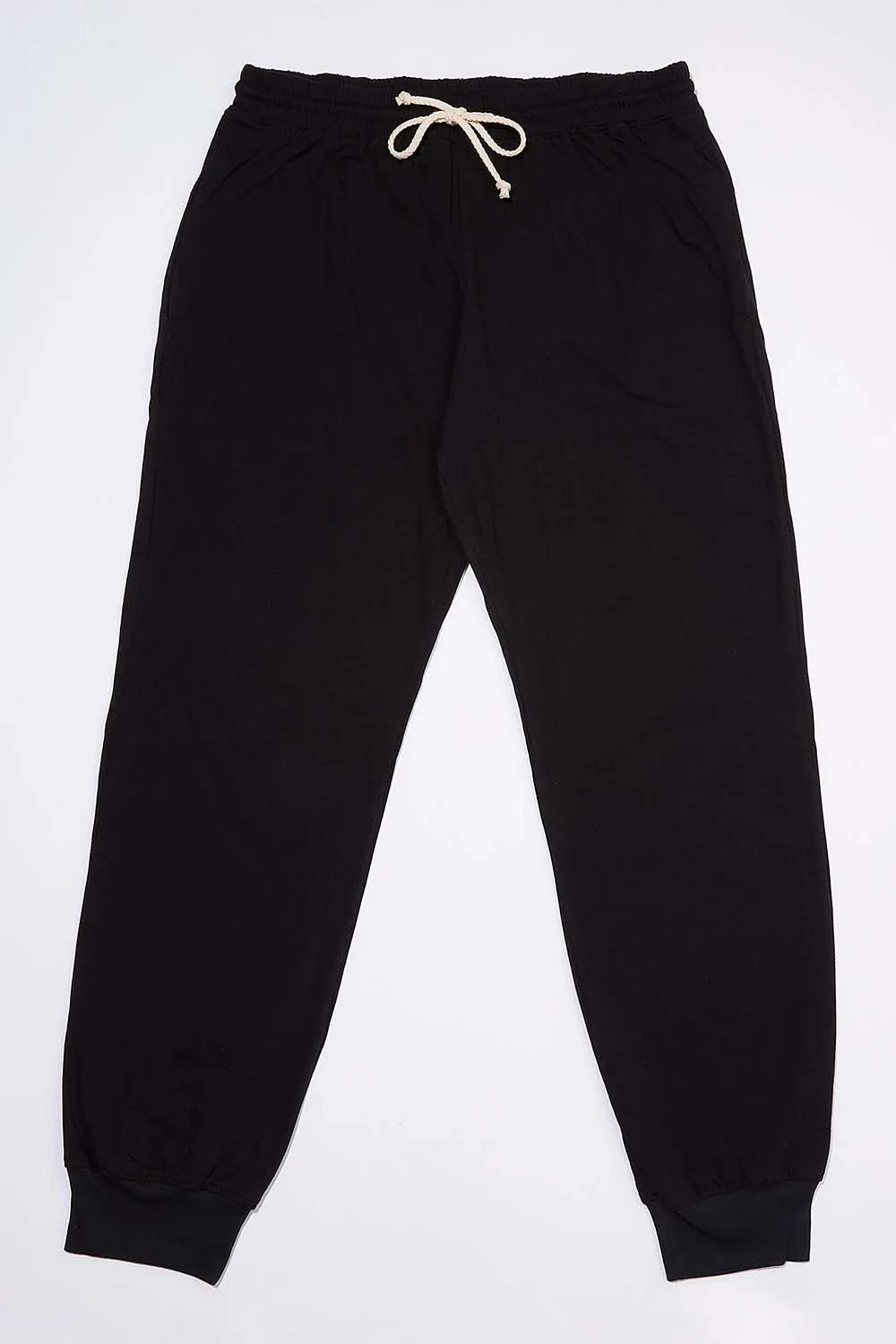 Women's Organic Black Pack: Jogger Pants   Unisex Style Tee