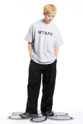 WTAPS - ACADEMY APPLIQUE SS COLLEGE TEE SS24