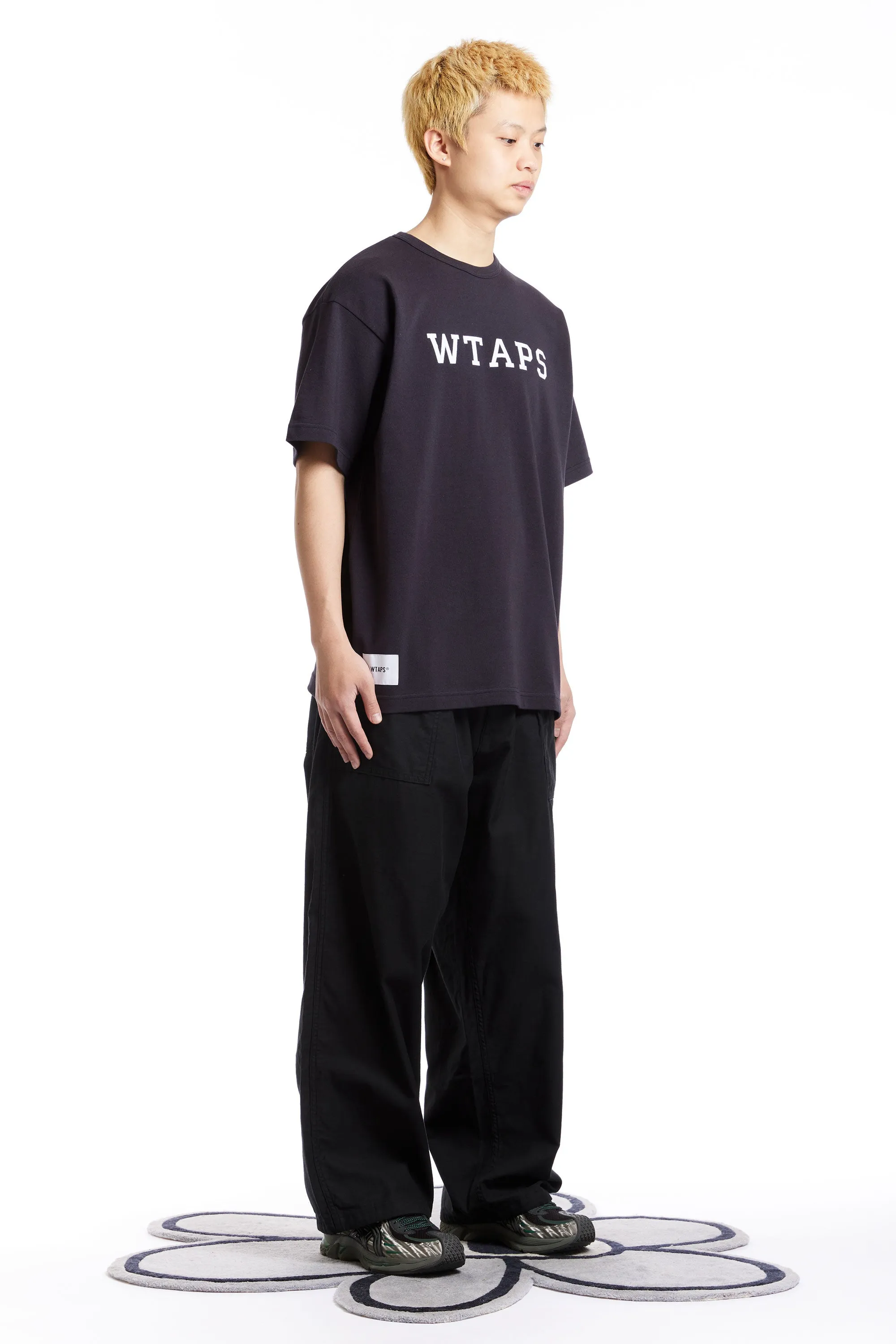 WTAPS - ACADEMY APPLIQUE SS COLLEGE TEE SS24